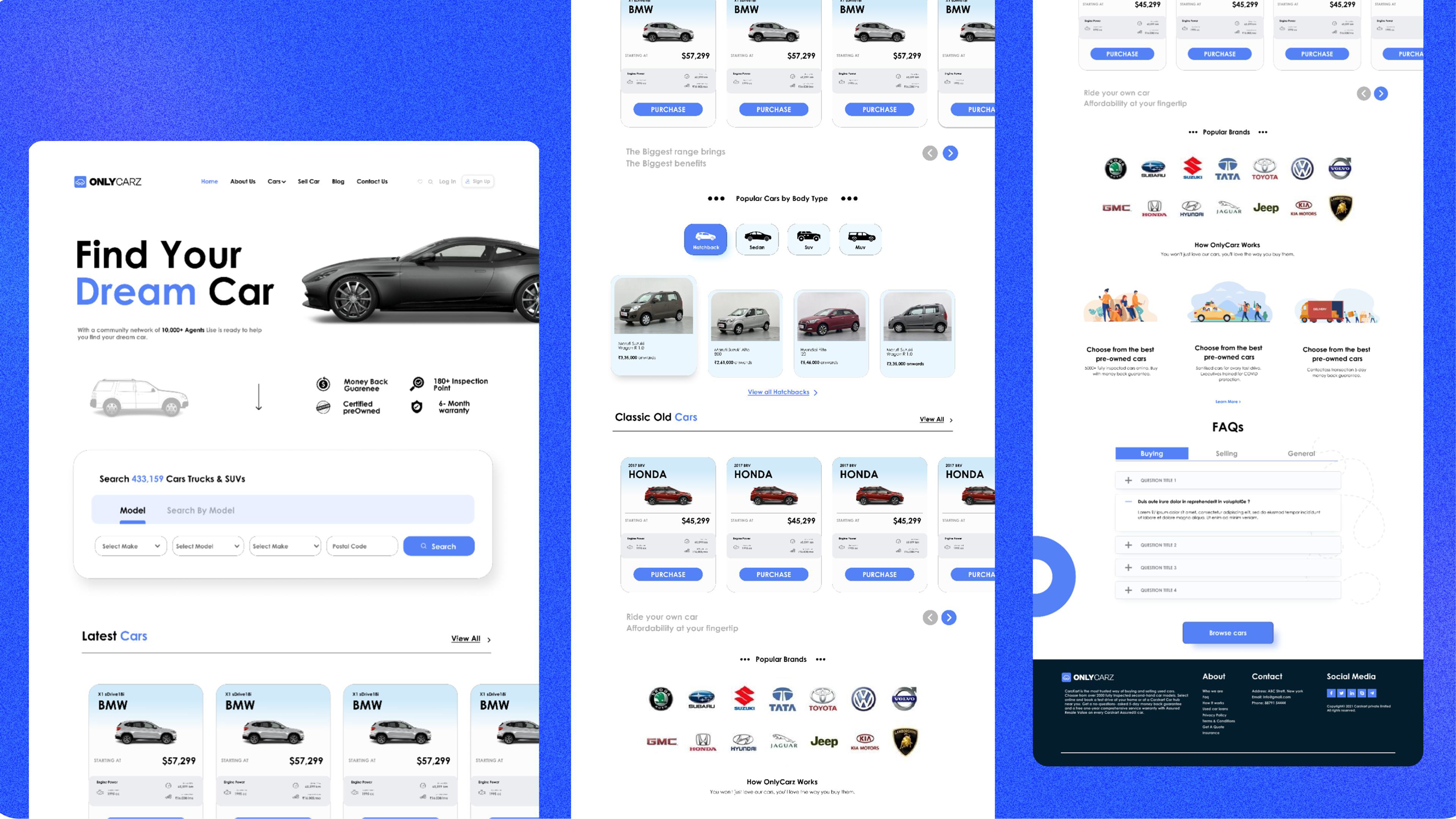 Automotive marketplace design exploration by Aman Sindal