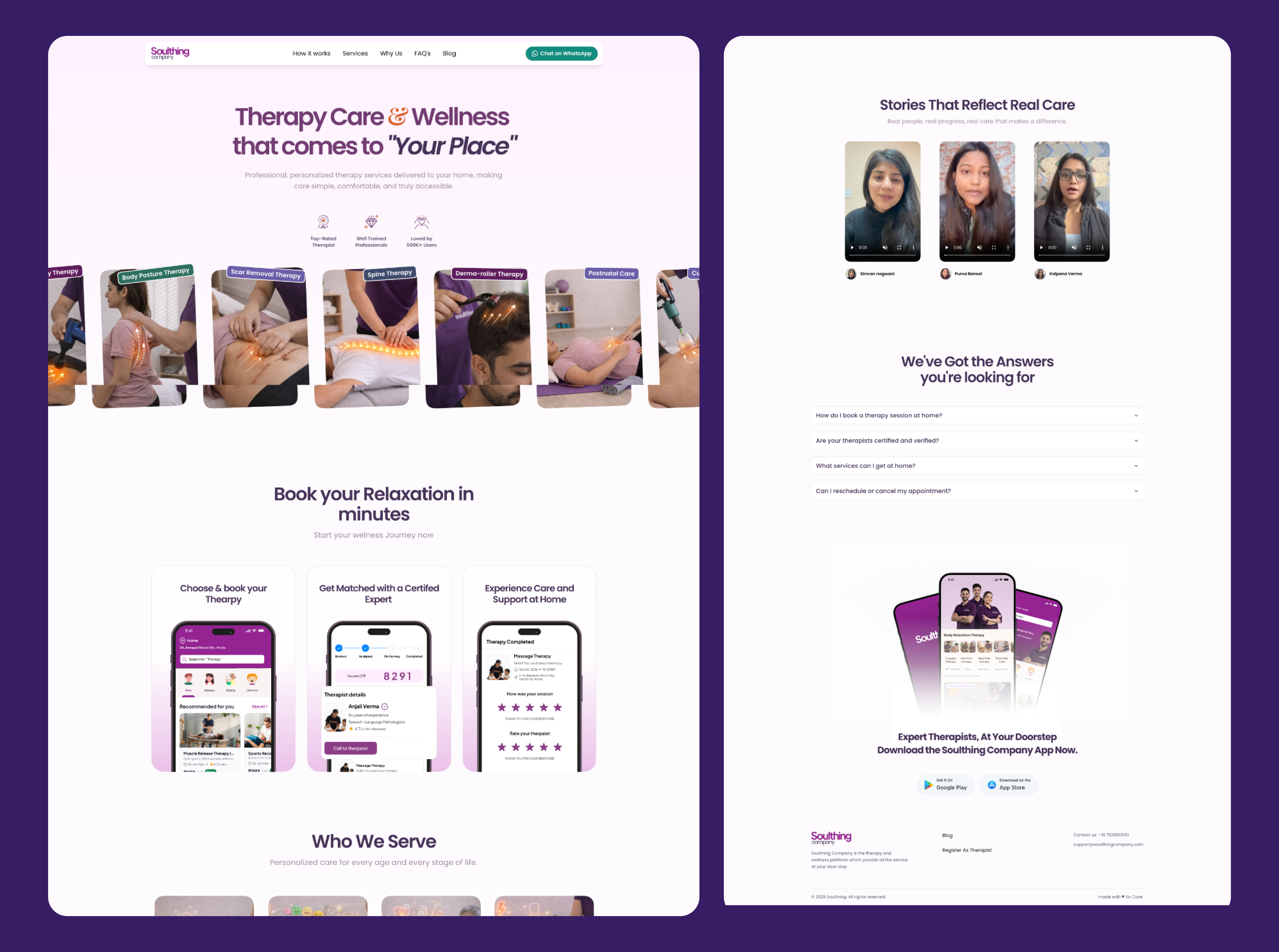 Soulthing website and product design exploration